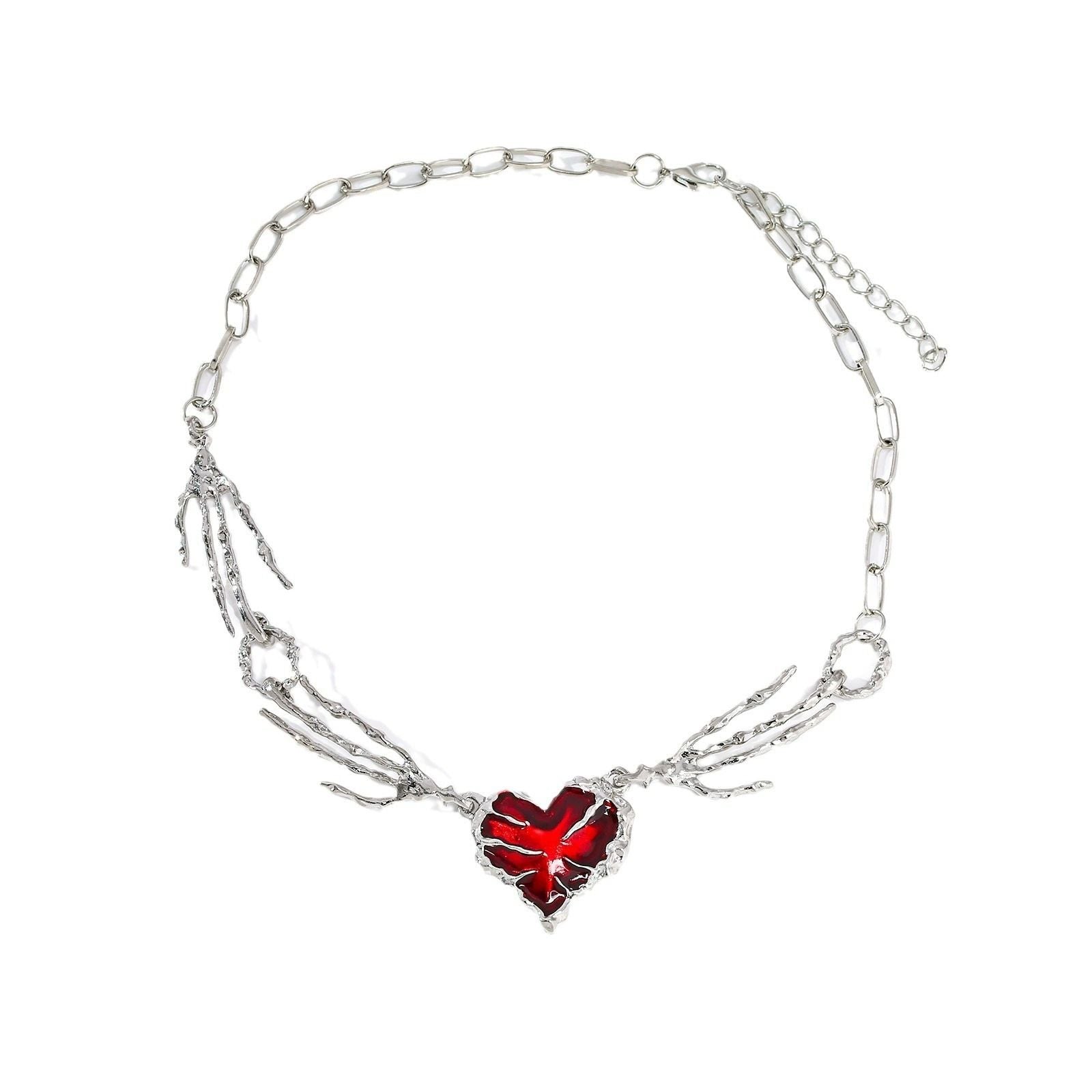 Runo-Gothic Spiked Necklace