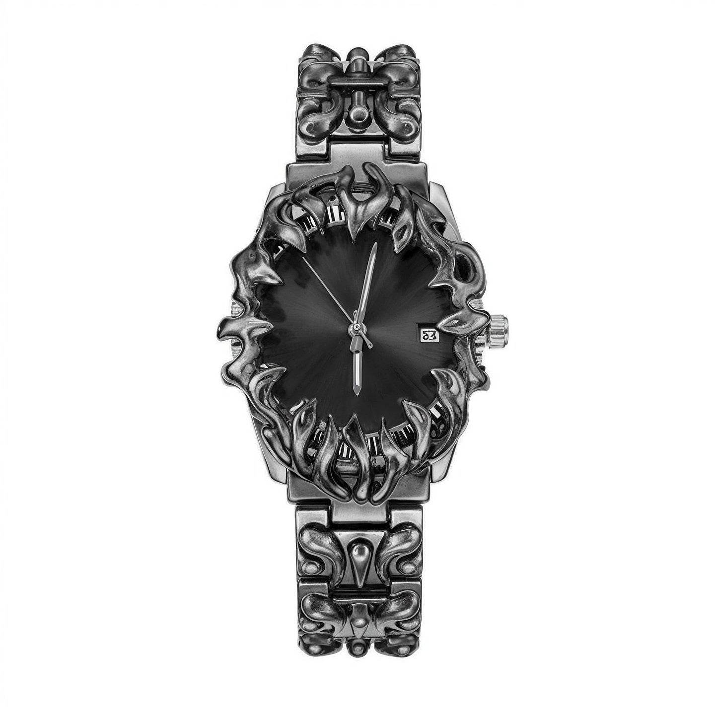 Tensho Kuro β Gothic Spiked Timepiece - Tensho.clo