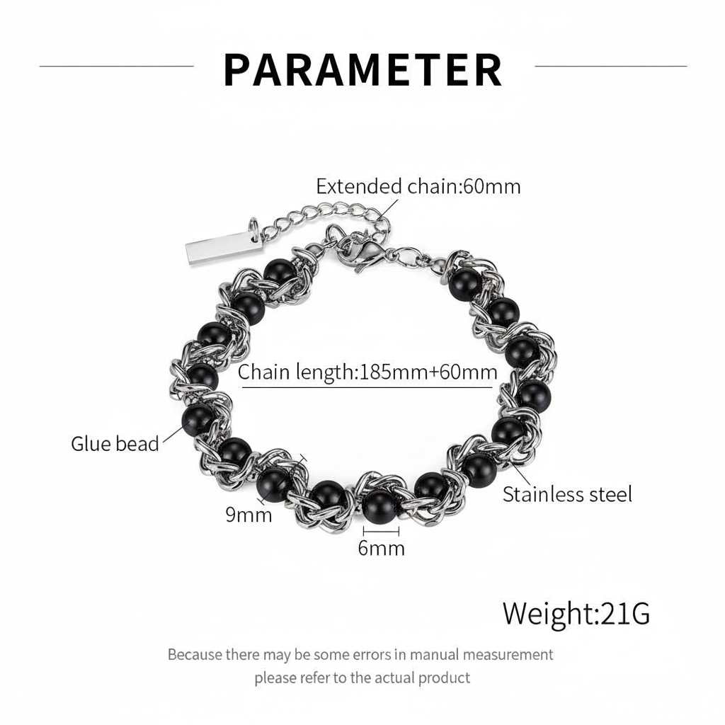 Kessoku-Pearl Wrapped Bracelet