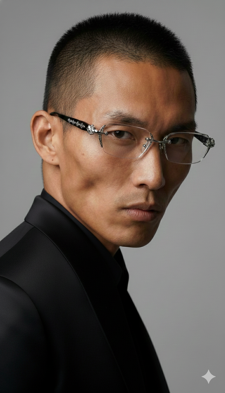 MORTIS - The Silver Rimless Glasses