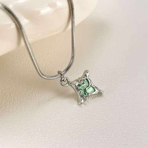 Asura-Wrapped Emerald Necklaces