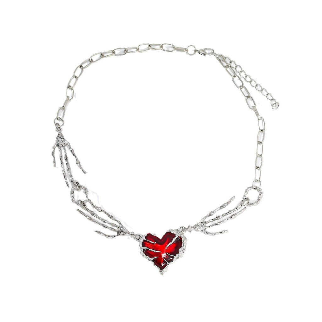 Runo-Gothic Spiked Necklace