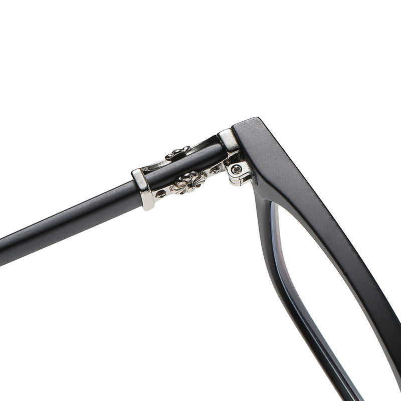 Clover Glasses-Black Silver