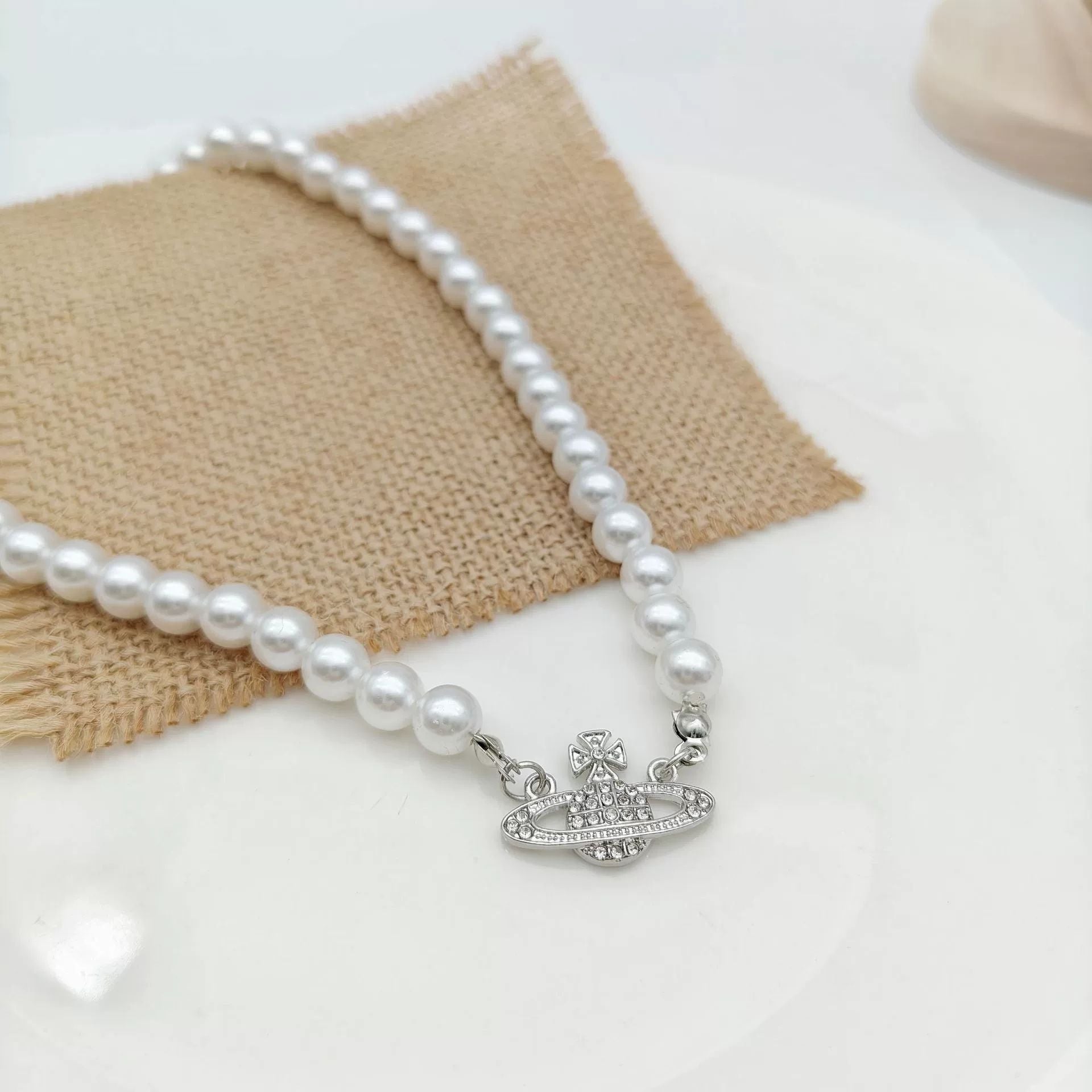 Tensho Rei-Orb Pearl Necklace