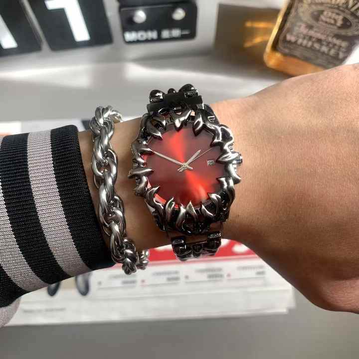 Tensho Mugen – Gothic Spiked Timepiece - Tensho.clo