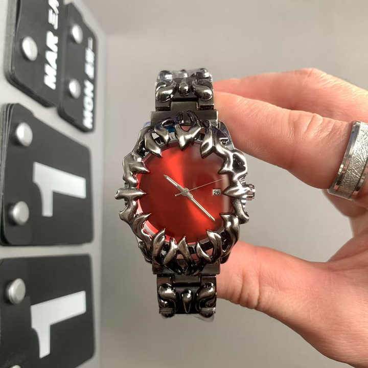 Tensho Mugen – Gothic Spiked Timepiece - Tensho.clo