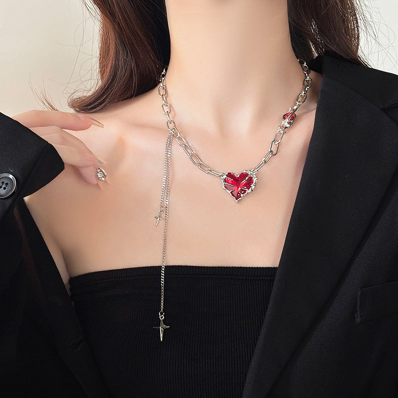 RYŪ - Heart Choker Necklace