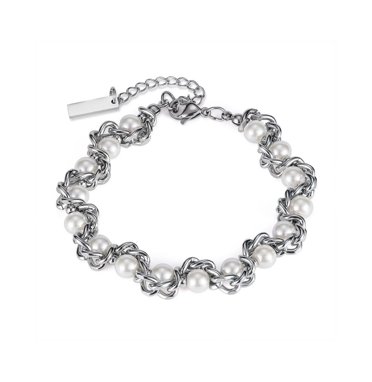 Ren-Pearl Wrapped Bracelet