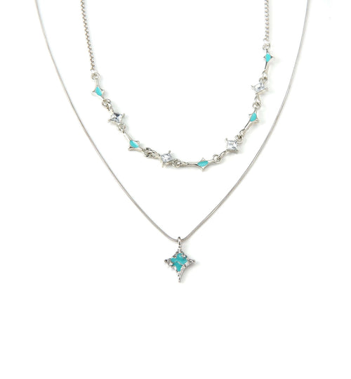 Asura V2-Wrapped Emerald Necklace - Tensho.clo