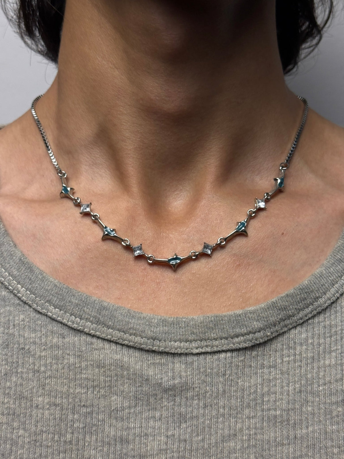 Asura V2-Wrapped Emerald Necklace - Tensho.clo