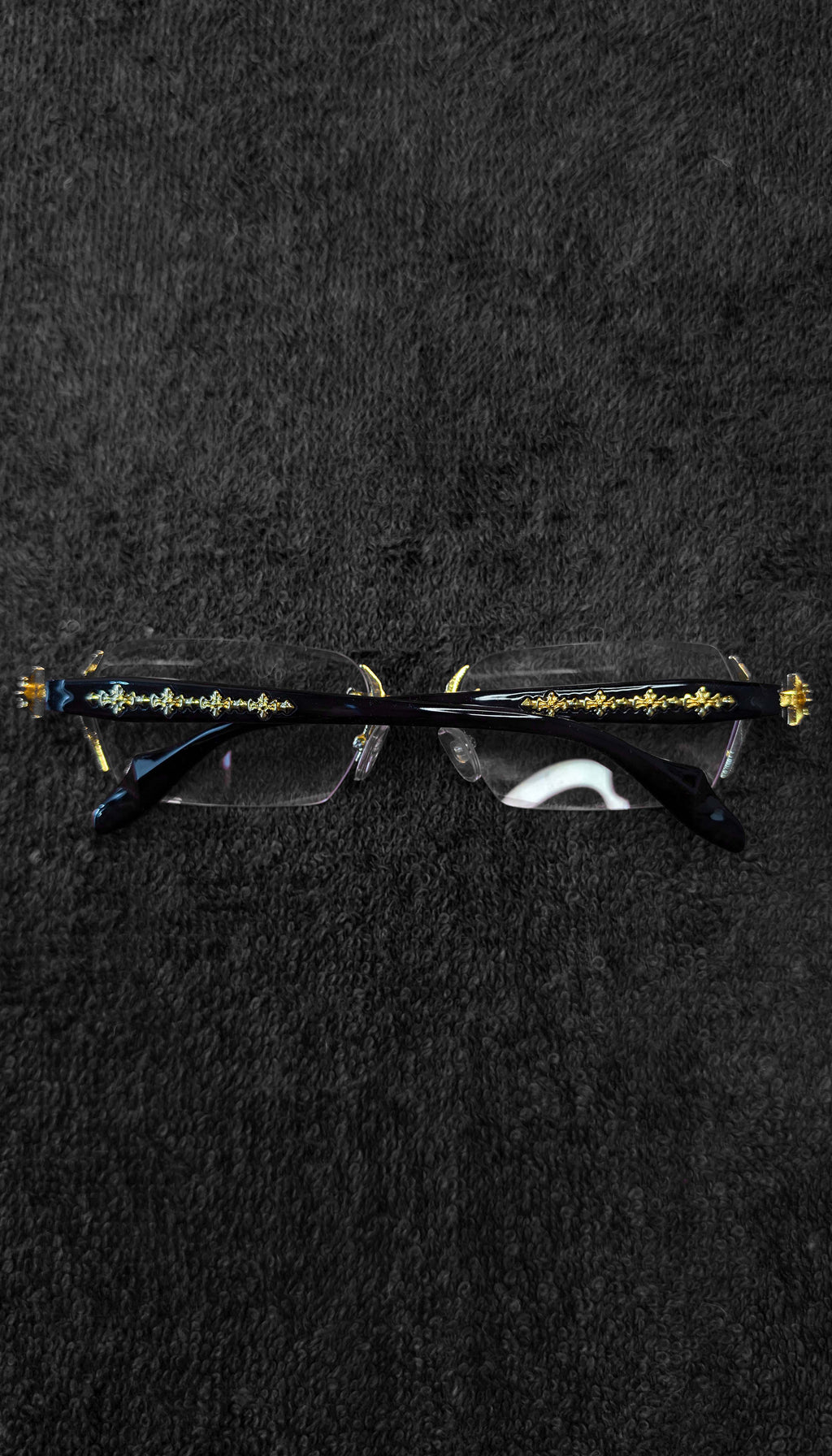 SYLUS - The Golden Rimless Glasses