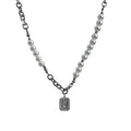 Byakuya-Pearl Hybrid Necklace - Tensho.clo