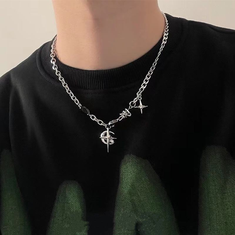 Furen-Y2k Star Necklace - Tensho.clo