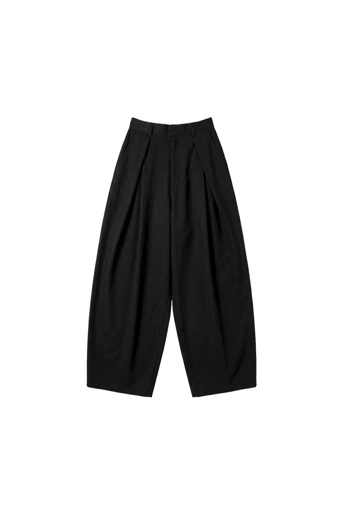 Hikaru V1 - Black Pleated Pants - Tensho.clo