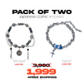Japanese-Gothic Bracelets-Pack of Two - Tensho.clo