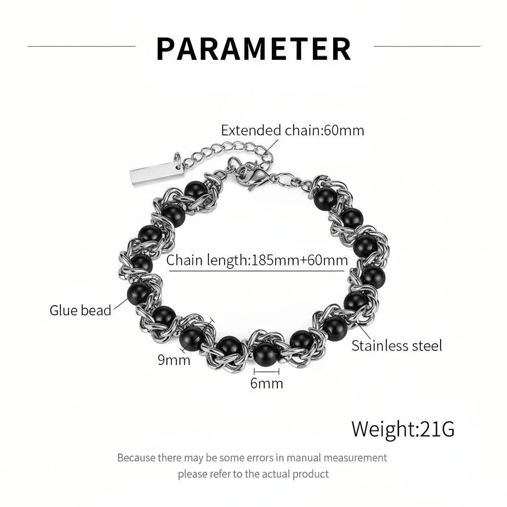 Kessoku-Pearl Wrapped Bracelet - Tensho.clo