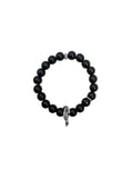 KUROGIRI - Black Bead Bracelet - Tensho.clo