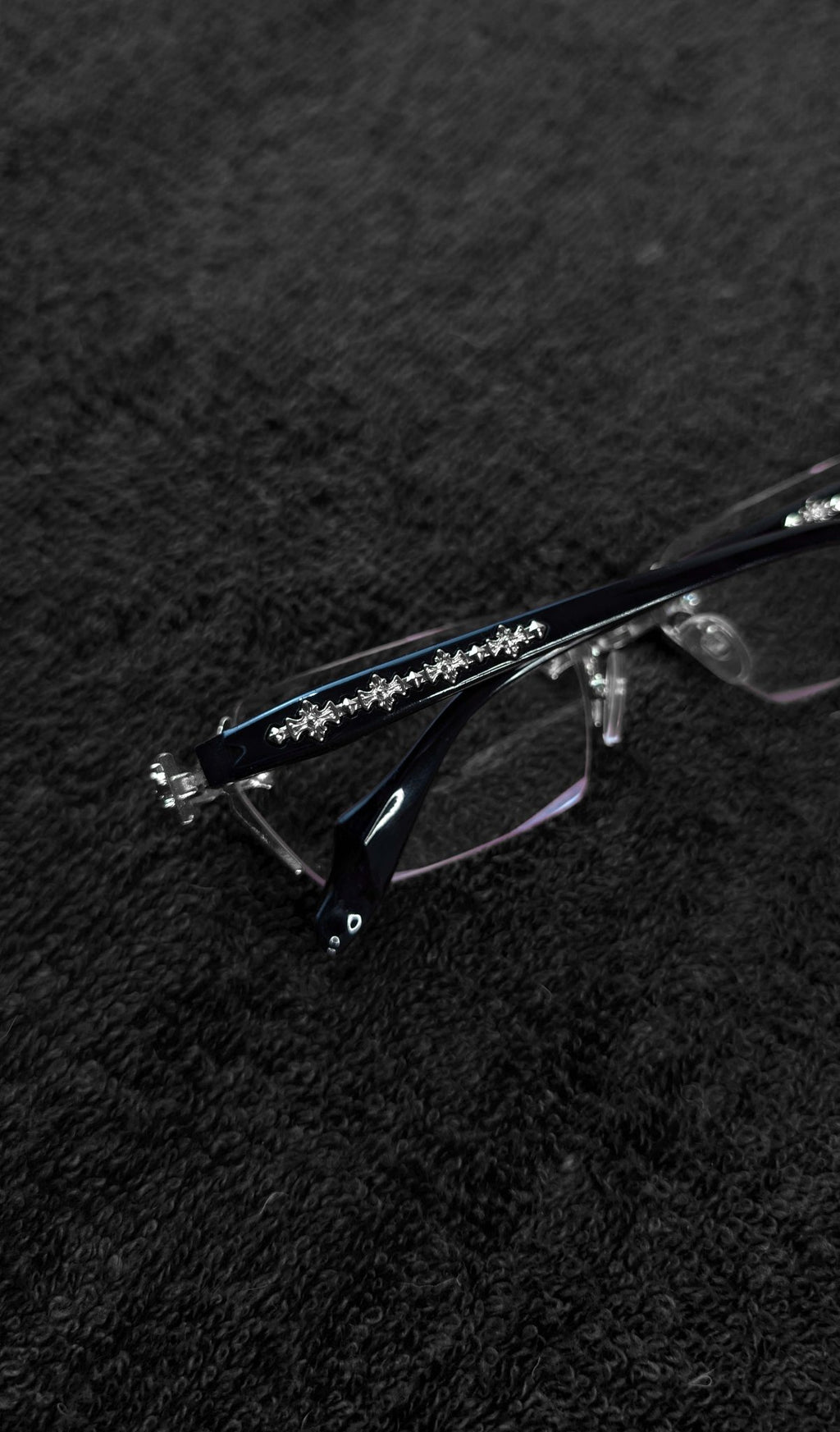 MORTIS - The Silver Rimless Glasses - Tensho.clo