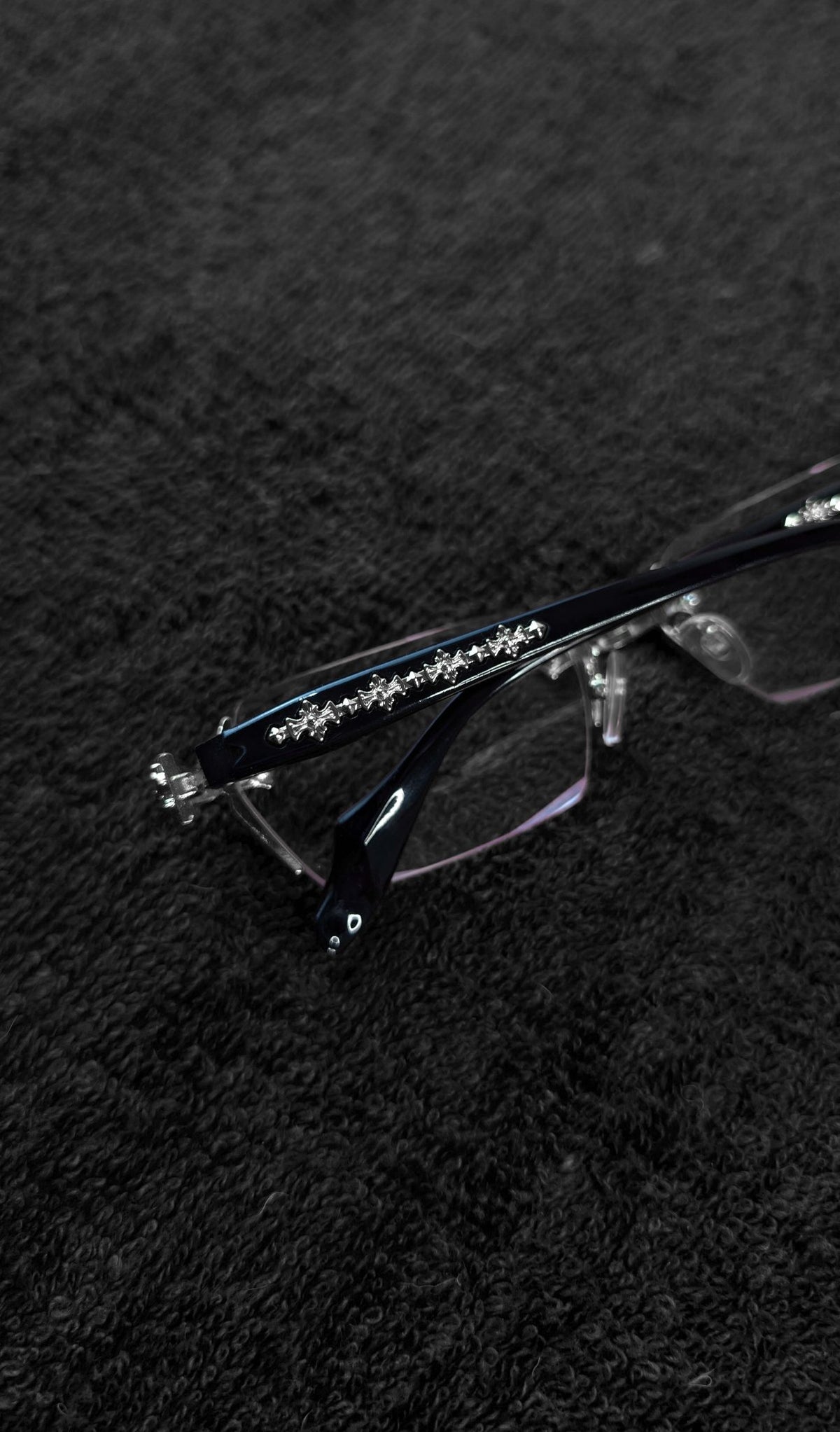 MORTIS - The Silver Rimless Glasses - Tensho.clo