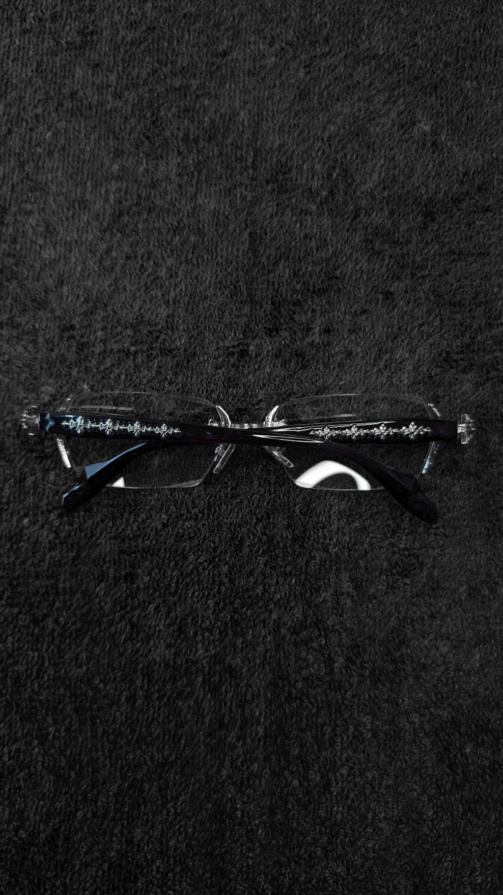 MORTIS - The Silver Rimless Glasses - Tensho.clo