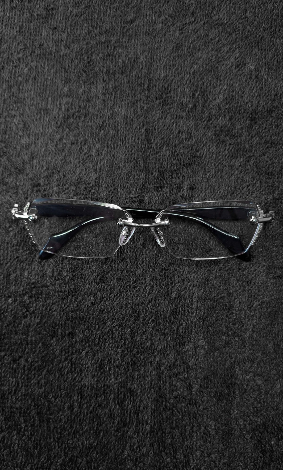 MORTIS - The Silver Rimless Glasses - Tensho.clo
