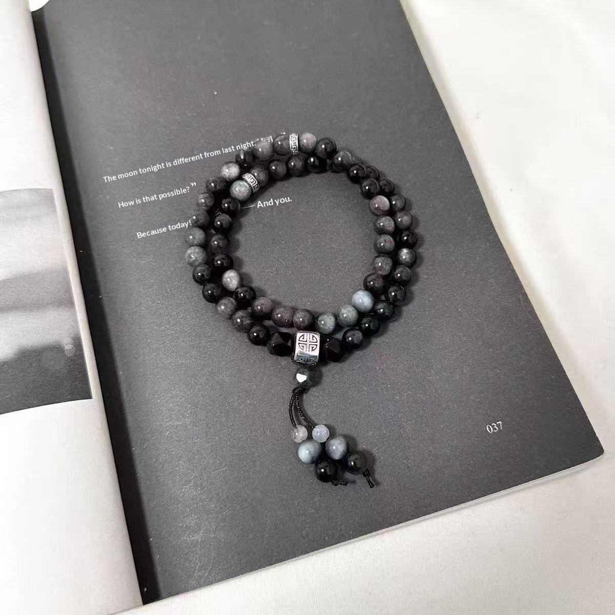 Munashi-Beaded Double Layer Bracelet - Tensho.clo