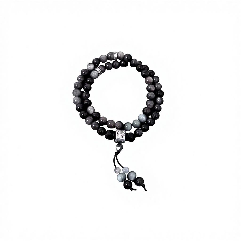 Munashi-Beaded Double Layer Bracelet - Tensho.clo