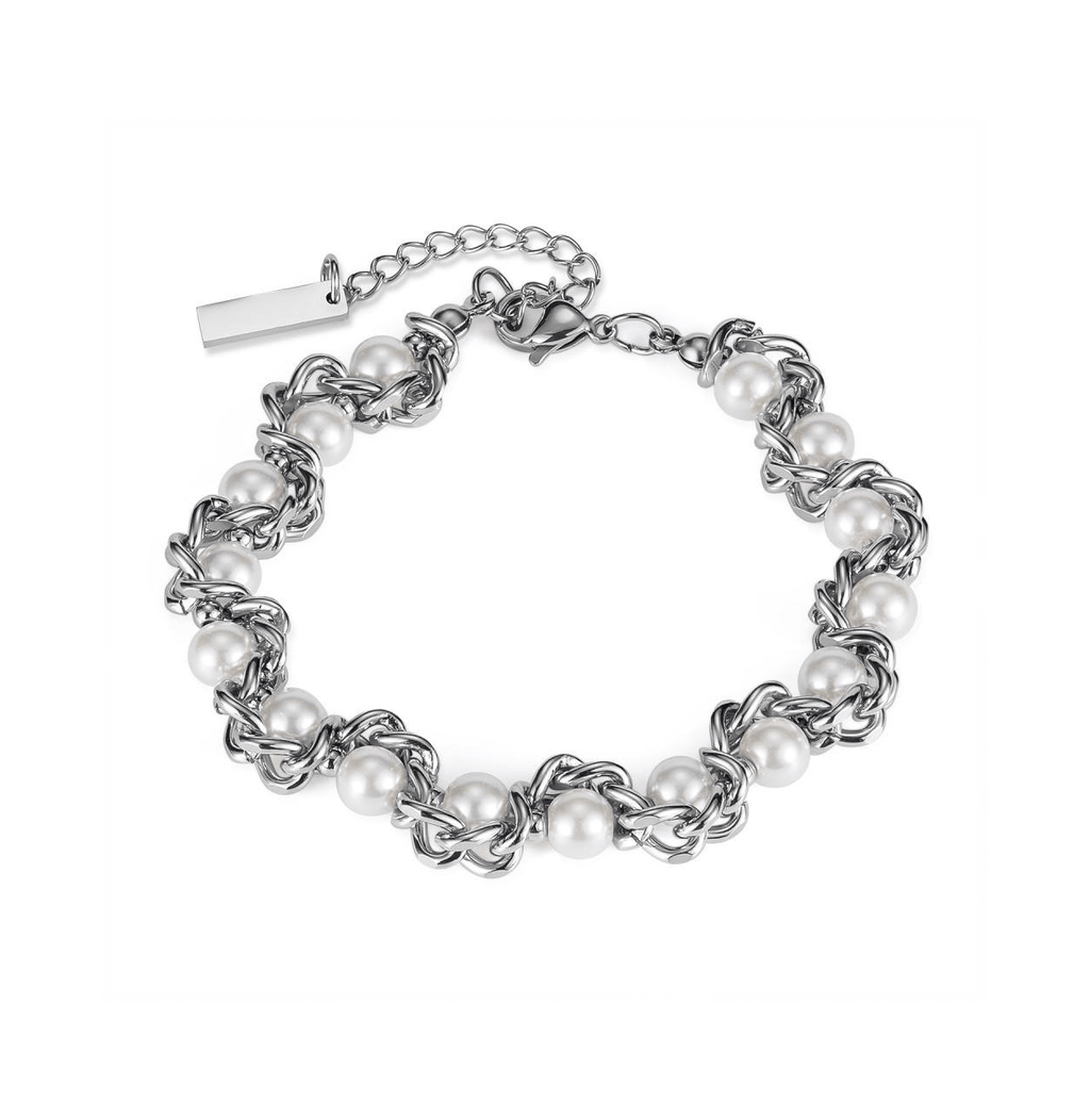 Ren-Pearl Wrapped Bracelet - Tensho.clo