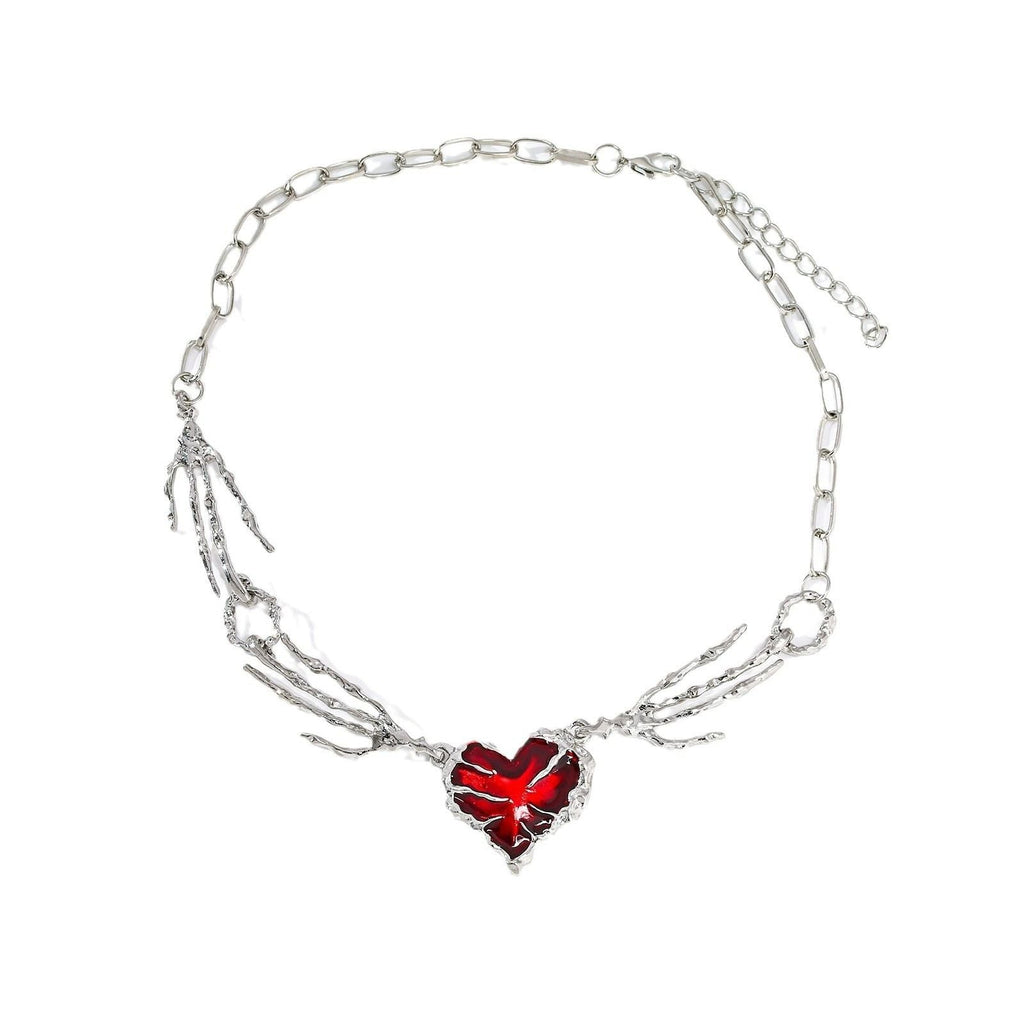 Runo-Gothic Spiked Necklace - Tensho.clo