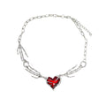 Runo-Gothic Spiked Necklace - Tensho.clo