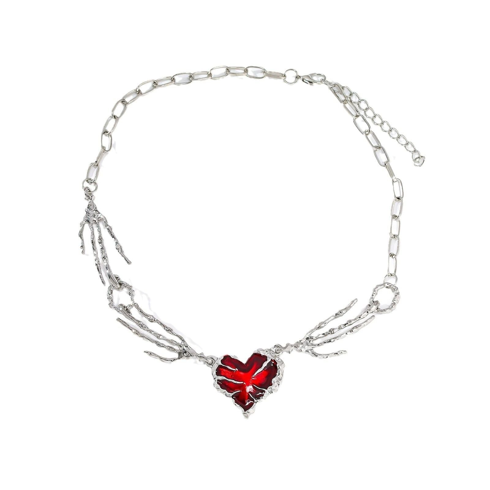 Runo-Gothic Spiked Necklace - Tensho.clo