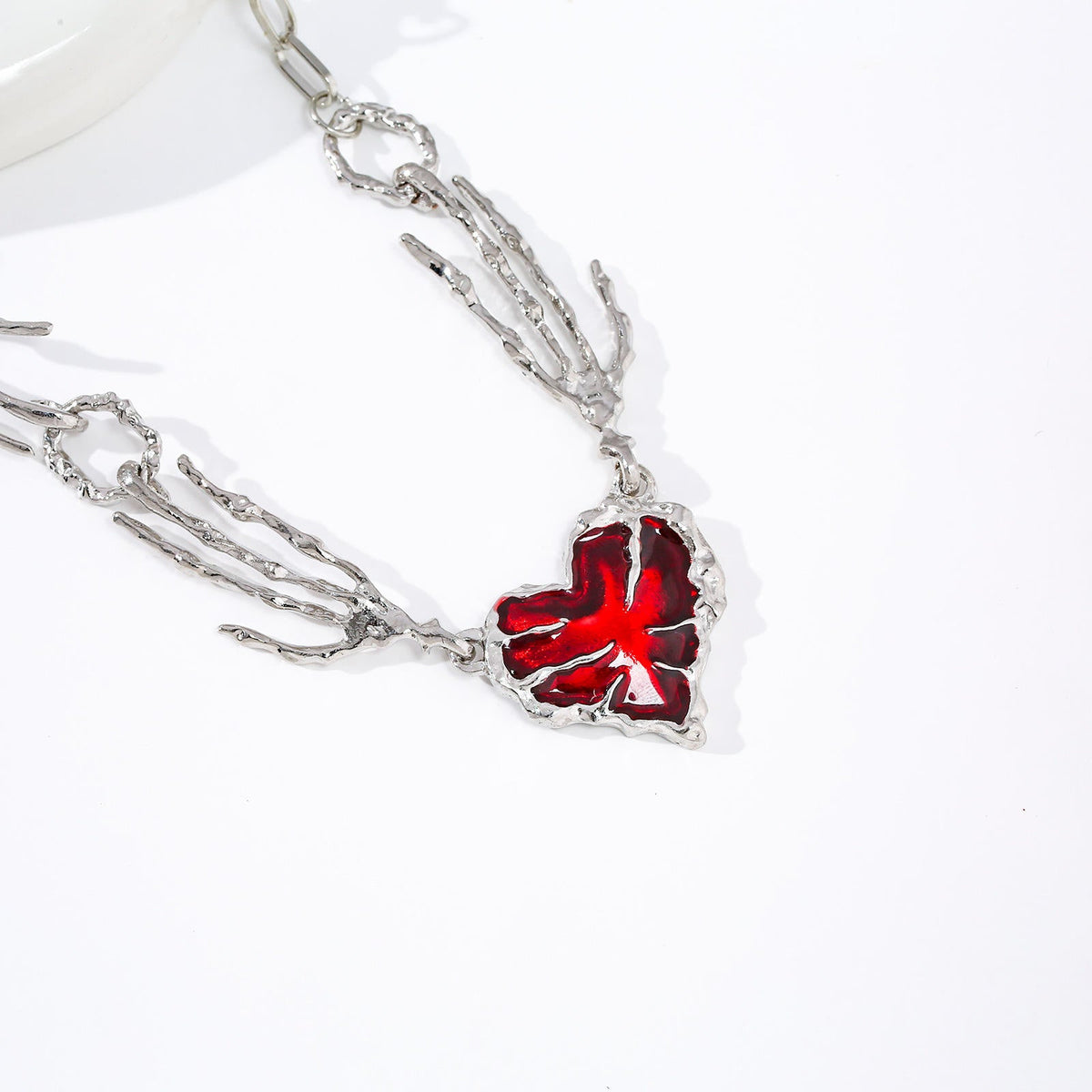Runo-Gothic Spiked Necklace - Tensho.clo
