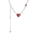 RYŪ - Heart Choker Necklace - Tensho.clo