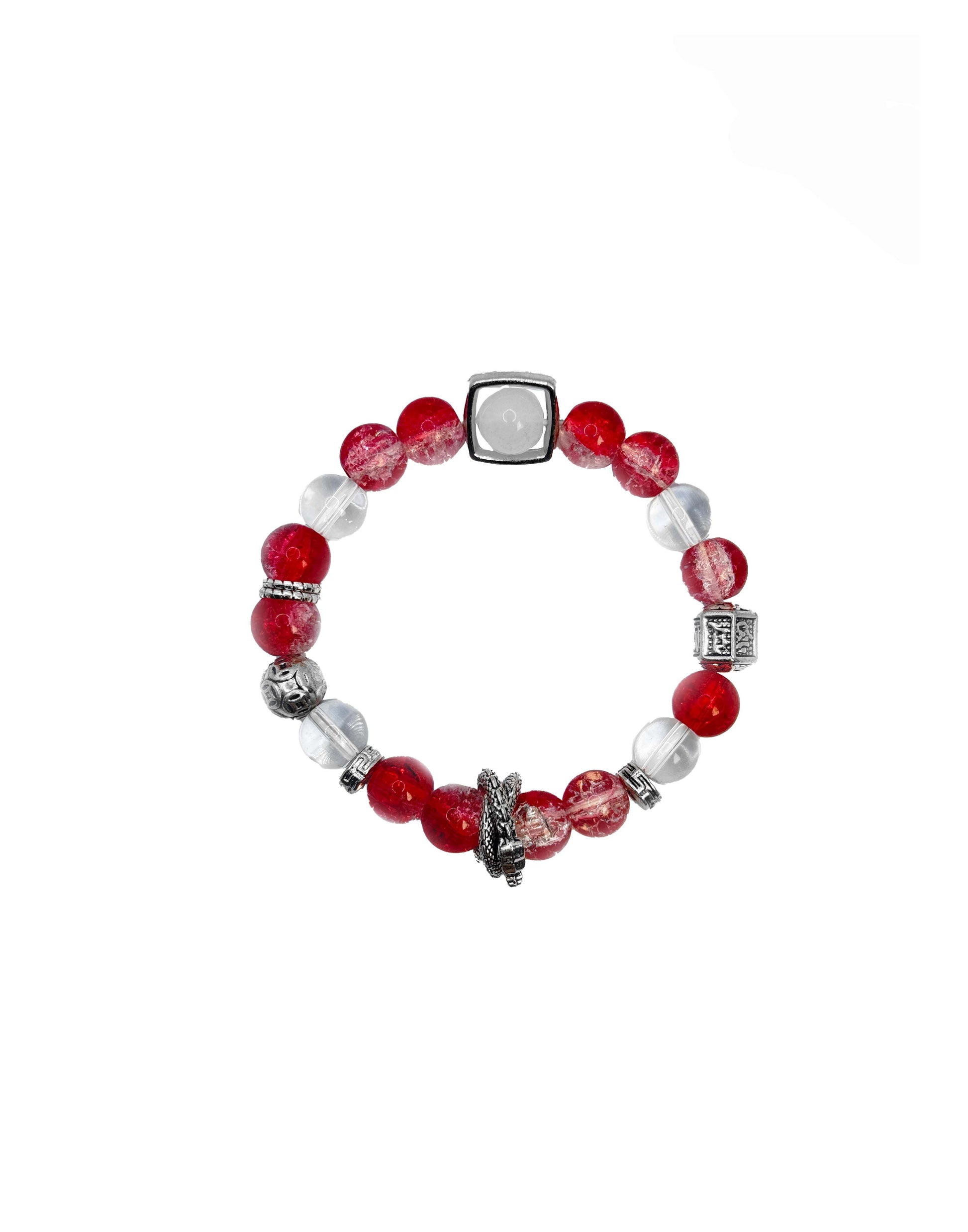 RIYA - Crimson Bead Bracelet