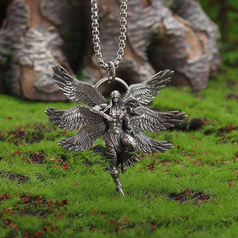Seraph-6 Wing Pendant - Tensho.clo