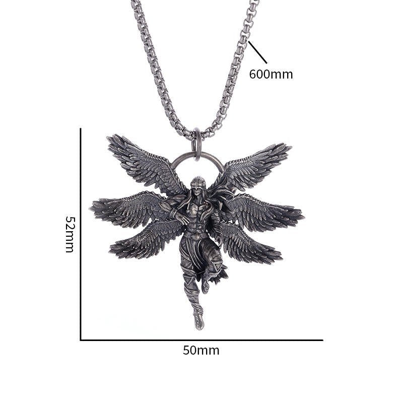 Seraph-6 Wing Pendant - Tensho.clo