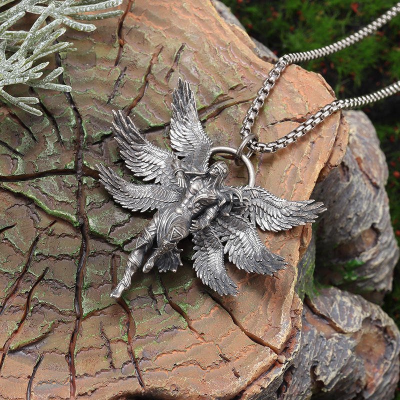 Seraph-6 Wing Pendant - Tensho.clo