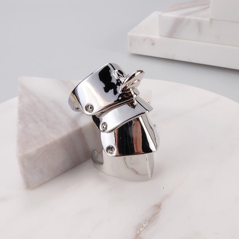 Shinso Silva 2.0-The Armour Ring - Tensho.clo