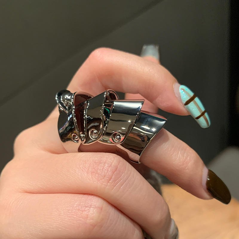 Shinso Silva 2.0-The Armour Ring - Tensho.clo