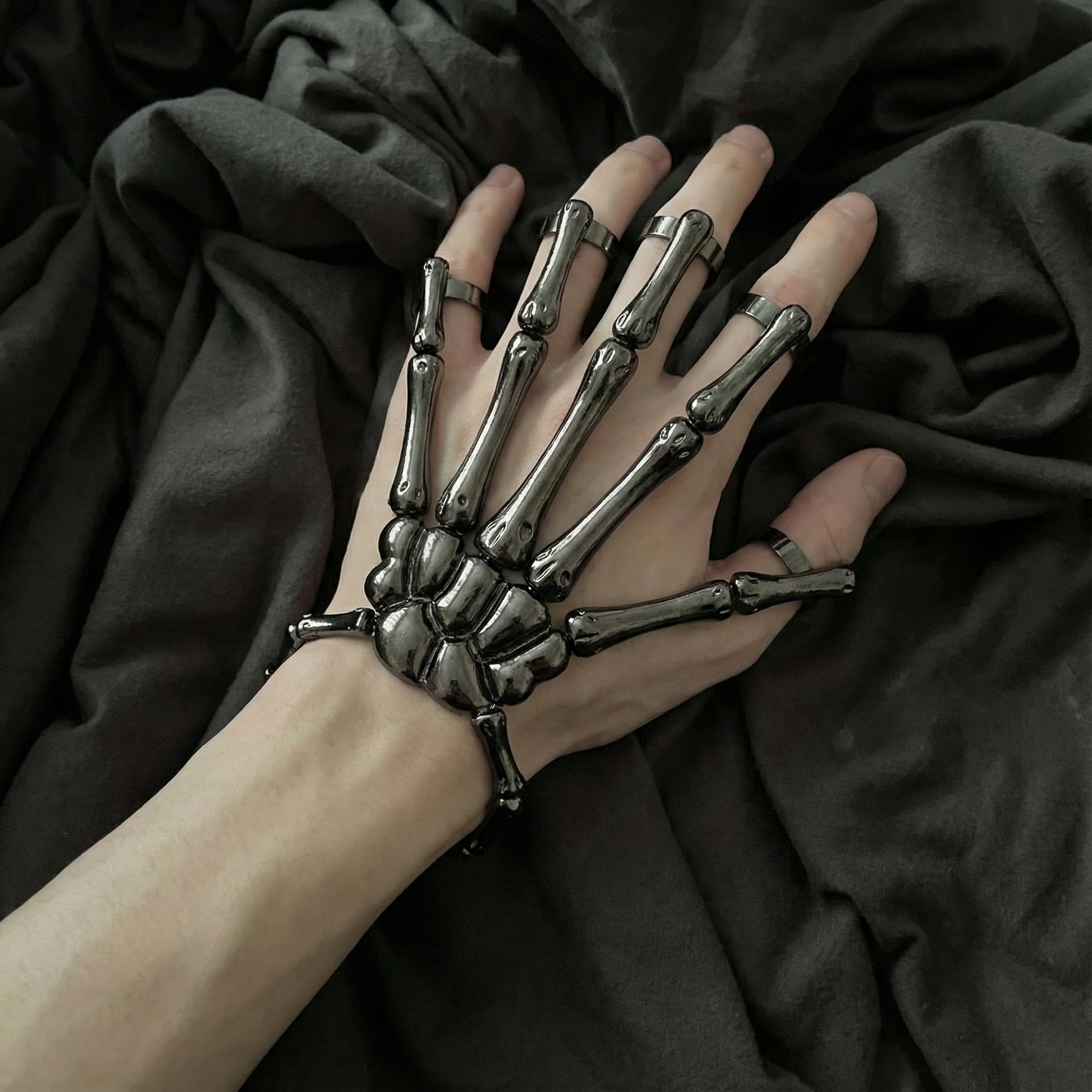 Black Shinigami-Full Hand Armour