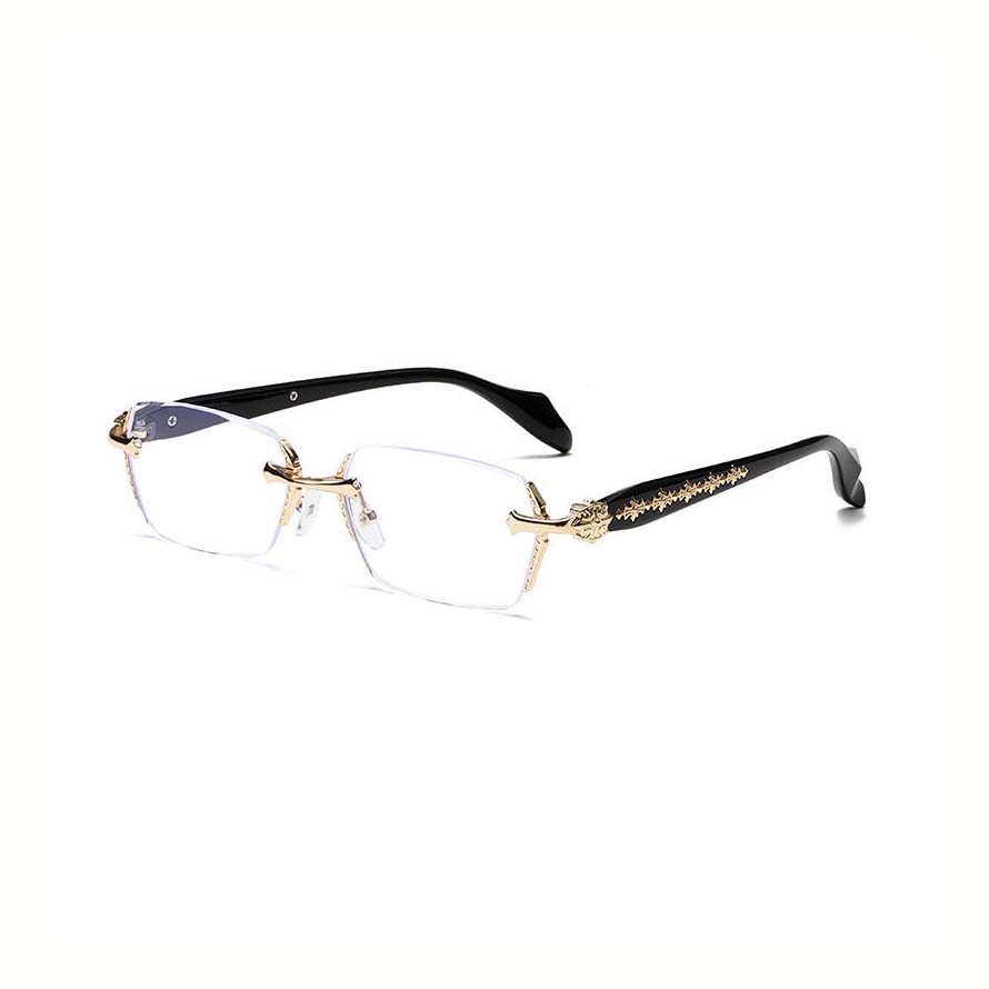 SYLUS - The Golden Rimless Glasses - Tensho.clo