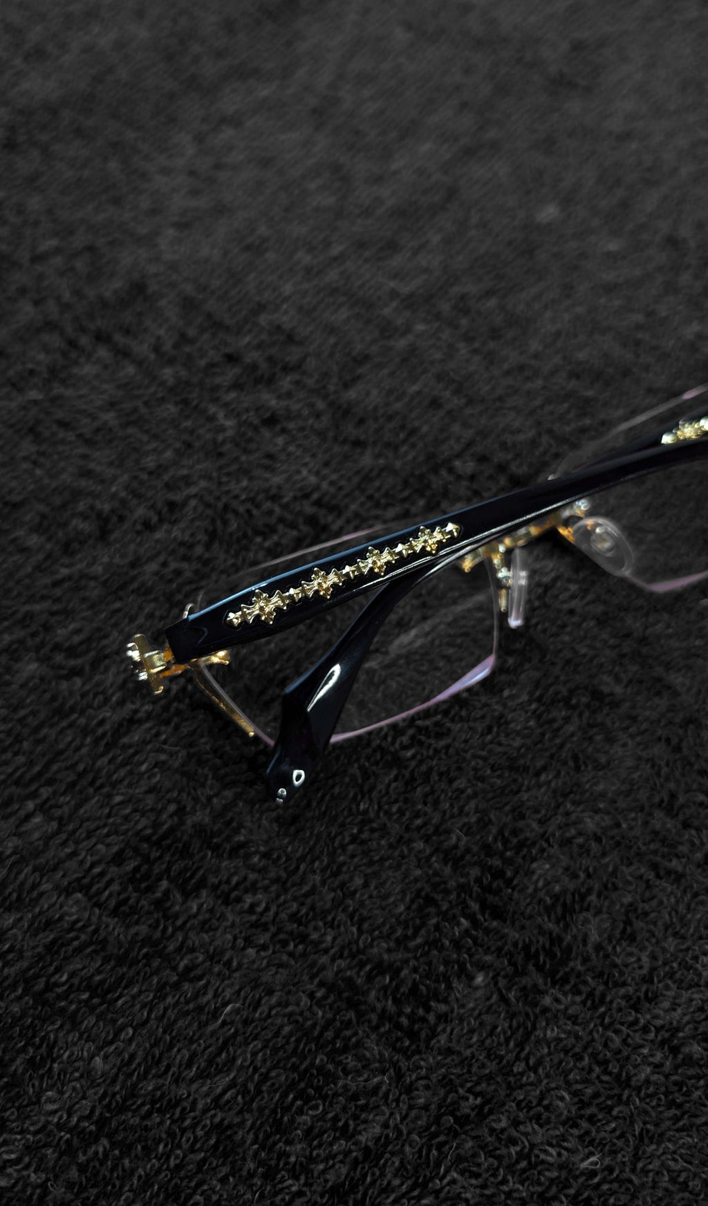 SYLUS - The Golden Rimless Glasses - Tensho.clo