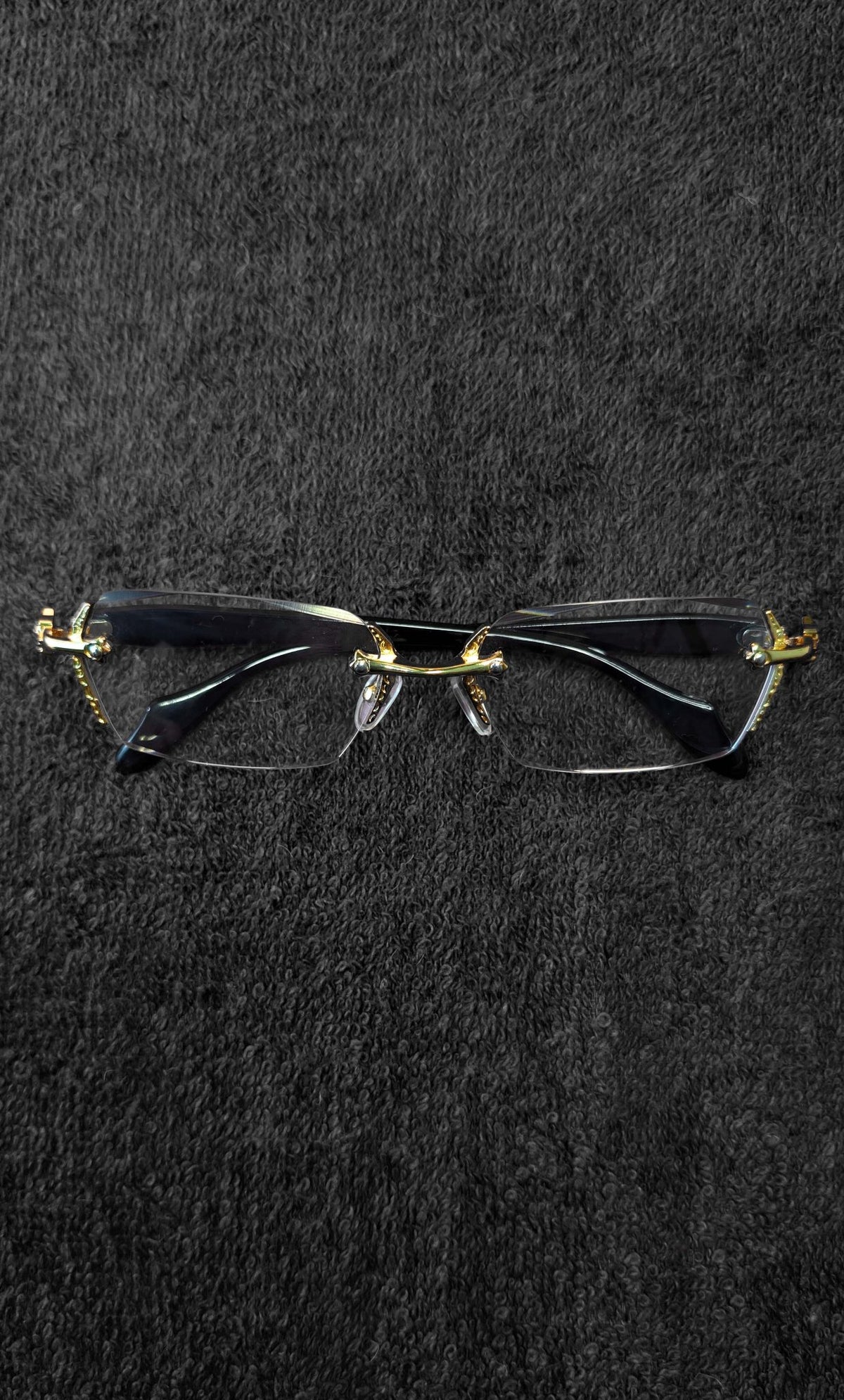 SYLUS - The Golden Rimless Glasses - Tensho.clo