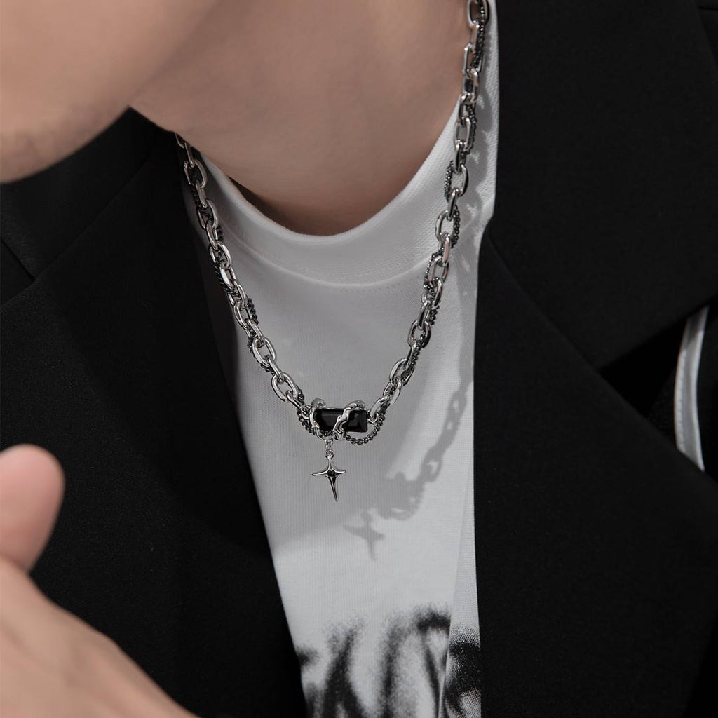 Tensho Kurasaki-Gothic Necklace - Tensho.clo