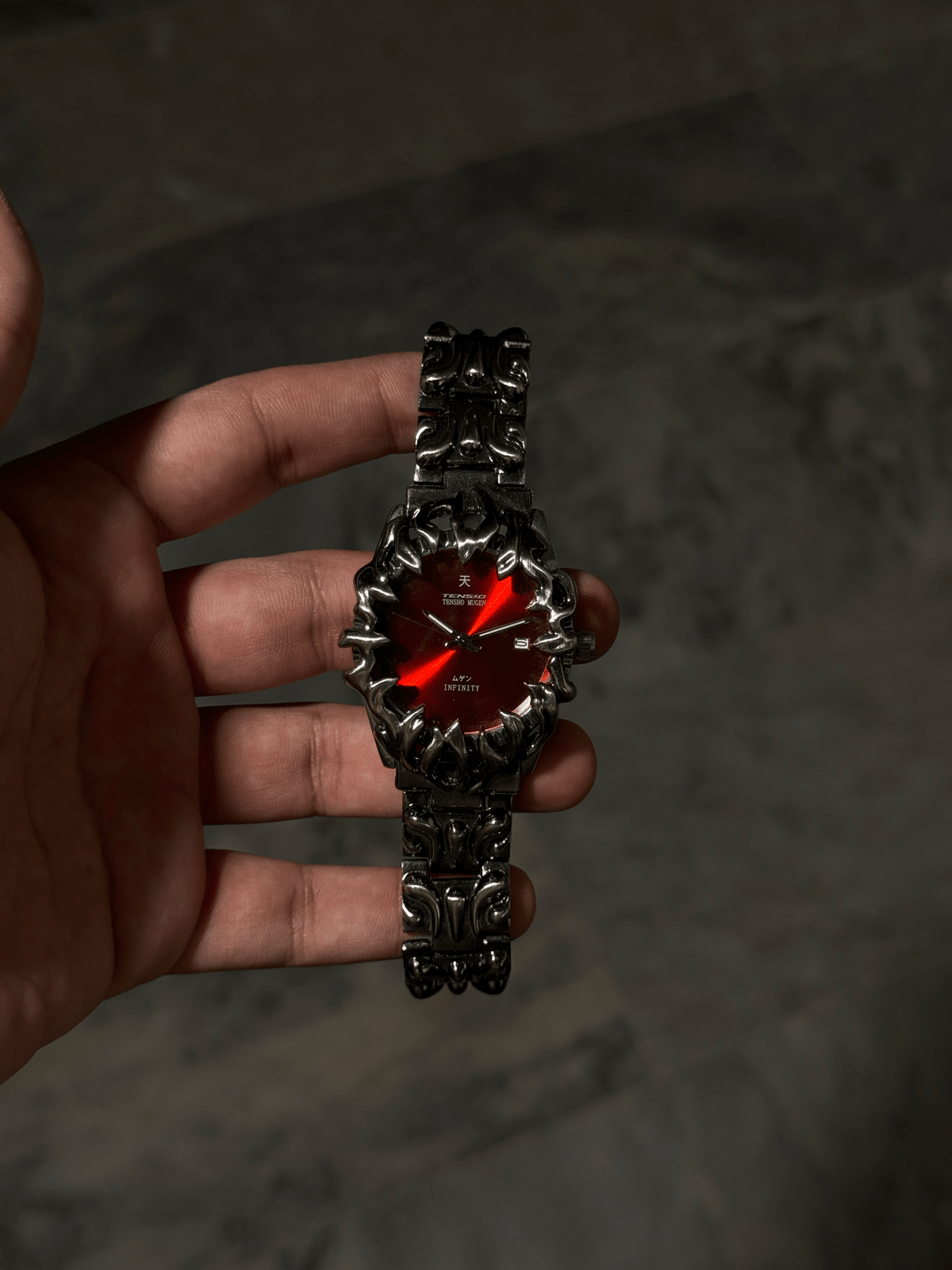Tensho Mugen – Gothic Spiked Timepiece - Tensho.clo