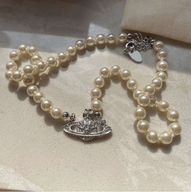 Tensho Rei-Orb Pearl Necklace - Tensho.clo