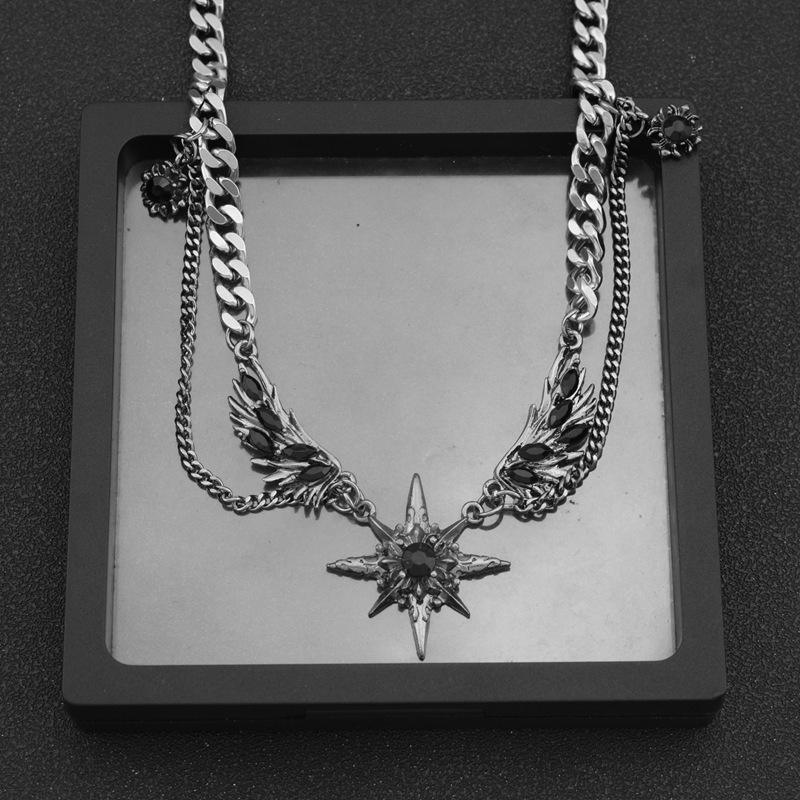 Tsubasa-Winged Gothic Necklace - Tensho.clo