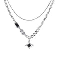Yozora-Double Layer Necklace - Tensho.clo