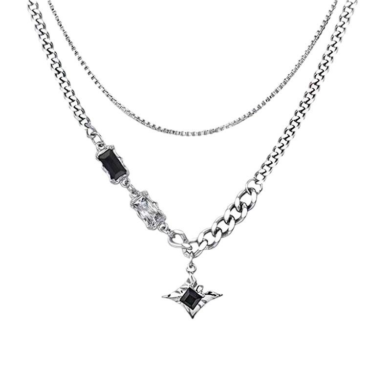 Yozora-Double Layer Necklace - Tensho.clo