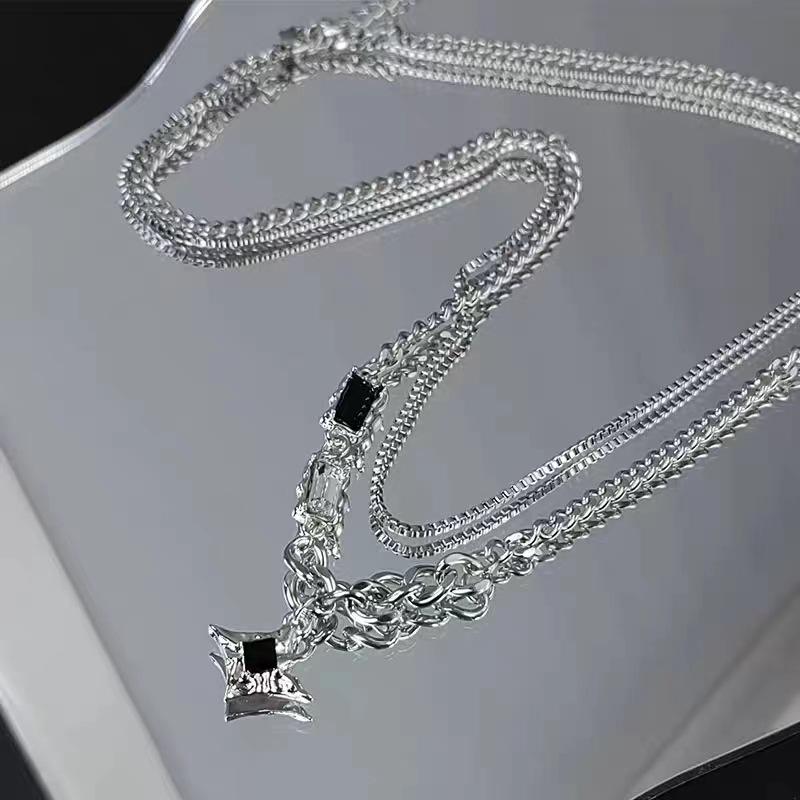 Yozora-Double Layer Necklace - Tensho.clo